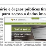 Read more about the article Clipping – Jornal Gazeta de Caçapava – Cartório e órgãos públicos firmam parceria para acesso a dados imobiliários