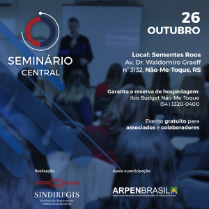 Read more about the article Seminário Central promove debates com foco nas centrais de registro
