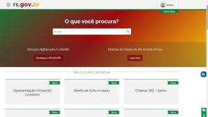 Read more about the article Governo do RS: Novo portal de serviços do Estado alcança mais de 75 mil acessos