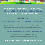 Read more about the article Fundação Enore realiza palestra sobre alienação fiduciária, regularização fundiária e usucapião no dia 16.12