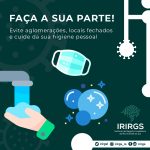 Read more about the article IRIRGS divulga material ilustrativo sobre o Coronavírus e serviços eletrônicos disponíveis para população