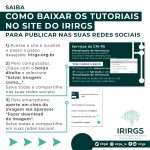 Read more about the article IRIRGS divulga passo a passo para compartilhamento de tutoriais dos serviços da CRI-RS nas redes sociais
