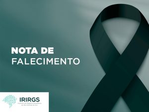 Read more about the article IRIRGS comunica falecimento do tabelião e registrador Laerte Tadeu Medeiros