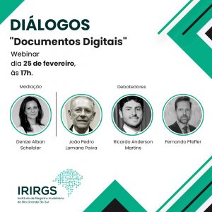 Read more about the article Inscreva-se agora no Webinar Diálogos, sobre Documentos Digitais